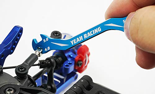 Aluminum 7075 Turnbuckle Wrench 3mm 4mm 5mm 5.5mm Blue / Yeah Racing / YT-0197BU