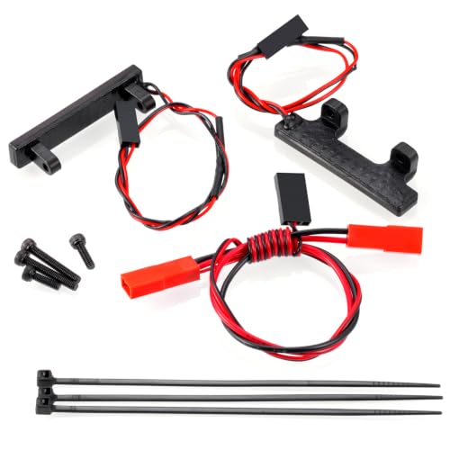 RC Front & Rear Lights Set for Arrma 1/16 Mini kraton 3S | Headlight Taillights Kit 4X4 Brushless Monster Truck Upgrade Parts