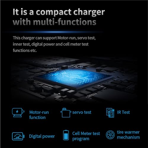 Triplot Lipo Balance Charger/Discharger with AC MAX 100W,12A, DC MAX 300W,12A, Discharge Max.5W, FB-DIS Model max 300W,Multi-Battery Support,1-6 Cells LiPo,1-15cells NiMh,NICD,PB 2-20V,
