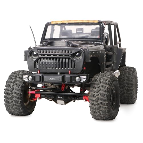 KYX Racing CNC Aluminum Front Bumper Upgrades Parts Accessories for 1/10 RC Crawler Car Axial SCX10 II SCX10 III
