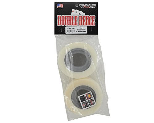 BattleFBA Crawler Innovations Double Deuce 5.25 Dual Stage 2.2 Crawler Tire Foam (2) (Standard/Medium)