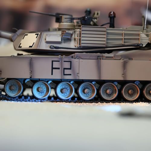 Toucan RC Hobby US in Stock Henglong 1/16 Tk7.0 Remote Control Tank M1A2 Abrams 3918 RTR Rc Model Plastic Tracks BB Airsoft that Shooting BB Bullets