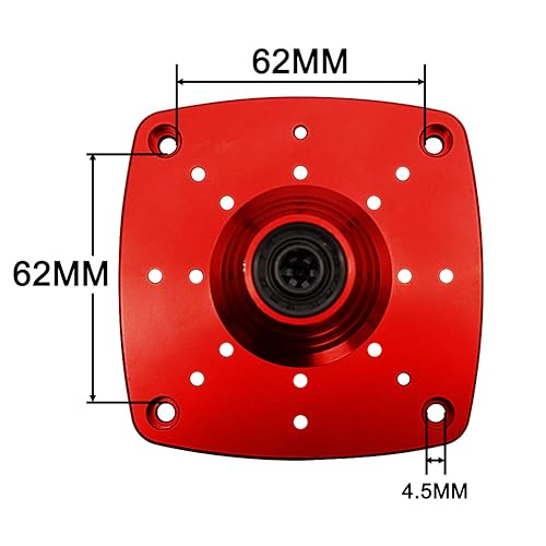 Rc Car Roto Starter for Zenoah CY 23cc 26cc 29cc 30.5cc Engine (Red) | for 1/5 HPI Rofun Rovan Kingmotor Baja Losi 5ive T FG Goped Redcat MCD DDT FID Racing Parts - color: Red