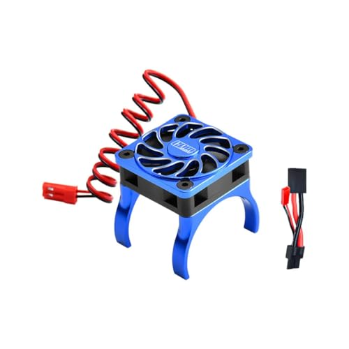 GPM 6061-T6 Alloy High Speed Cooling Fan 18000 RPM Compatible with 36Mm Motor for Mini Xrt Vxl 3S-108076-1 (Blue) - color: Blue