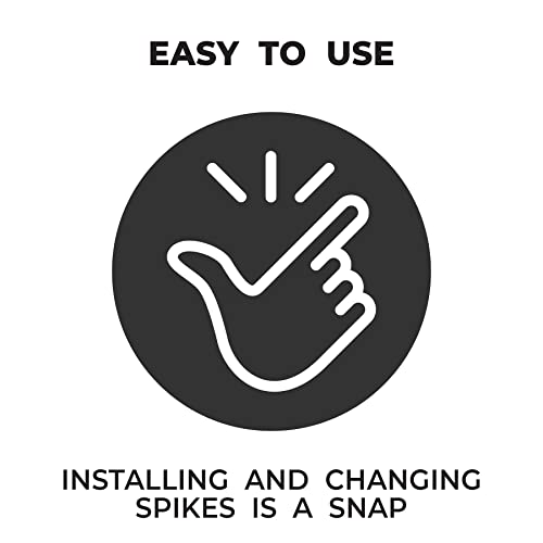 Softspikes Golf Cleat Kaddy - Attachments to Both Remove & Install Golf Spikes Quickly - Compatible with Any Insert System - style: Cleat Ripper and Two-Pin