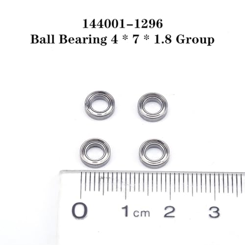 RC Crawlers Components For Wltoys 144001 144002 124016 124017 124018 124019 20Pcs Ball Bearing Set RC Car Spare Parts Upgrade Modification Accessories Replacement
