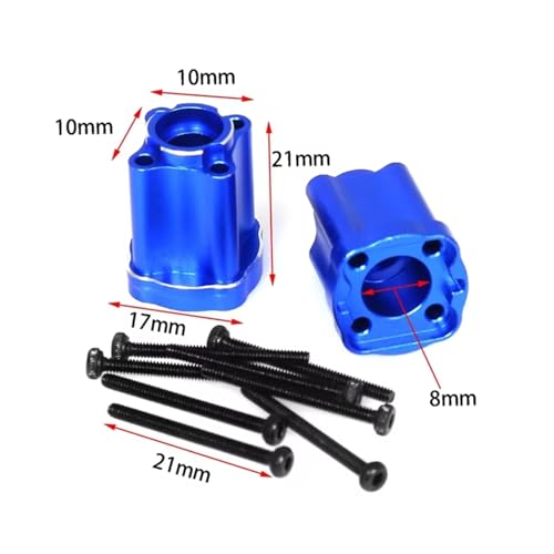 RC Spare Part Compatible with LOSI for Mini for LMT 4X4 for Brushed for Monster Truck 1/18 RC Car Rear Cup Kit Upgrade Parts
