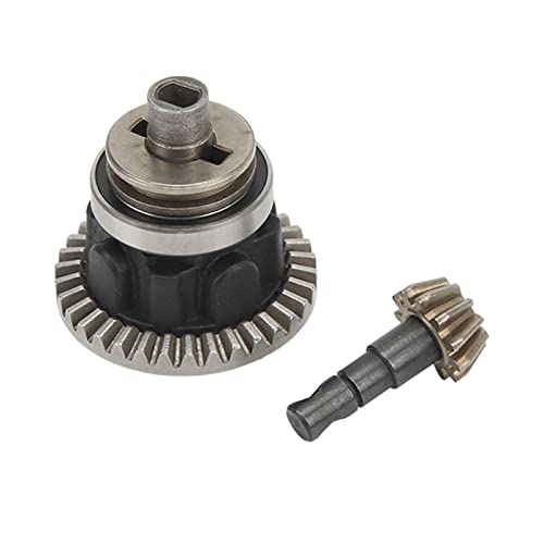Differential Bevel Gear Set RC Car Differential for Replacement Parts Premium Plastic and Steel Construction Improves Performance Smooth Power Transmission for RC Car