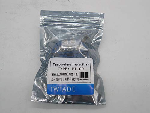TWTADE / -50~100 Celsius RTD PT100 SBW Temperature Sensor Temperature Transmitter Isolated Detector Module -50~100 Degree - 4-20MA - size: -50-100℃