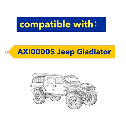 Aluminum High Clearance Links Set&Steering Rod Tie for 1/24 AXIAL SCX24 Jeep Gladiator AXI00005 Upgrades RC Crawler Car