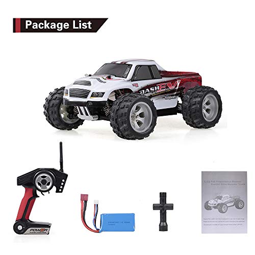 GoolRC WLtoys A979-B RC Car 2.4G 1/18 Scale 4WD 70KM/h High Speed Electric RTR Monster Truck
