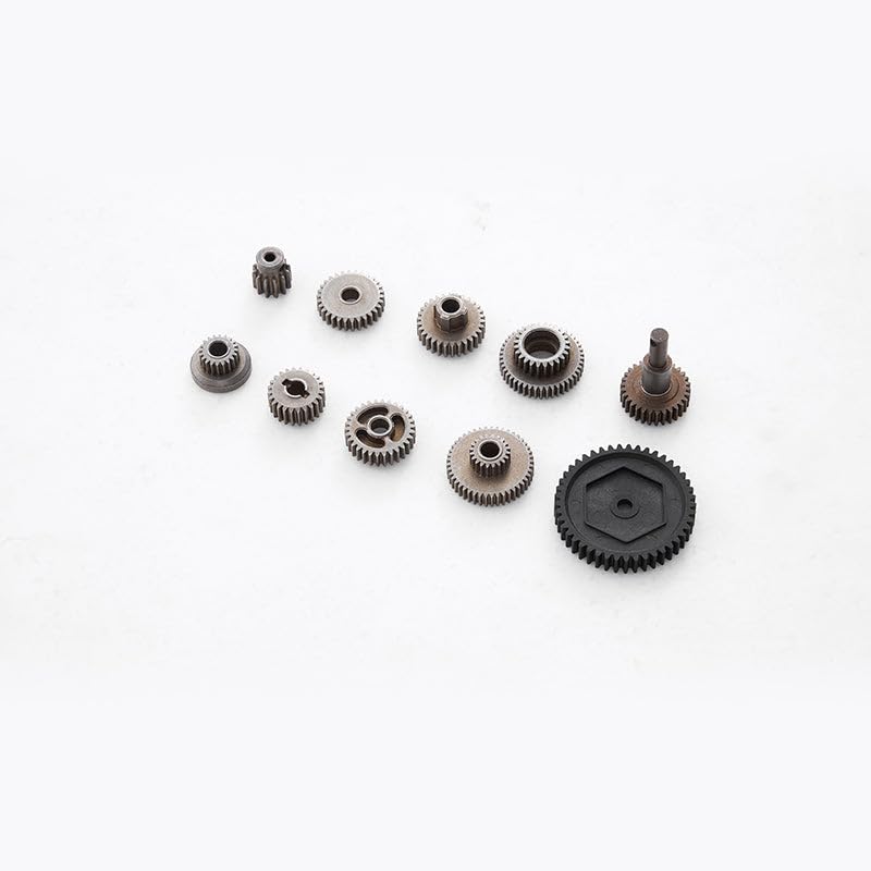 FMS FCX10 RC Car Parts Accessory for 1/10 FCX10 PRO LC80 Rc Crawler: Gear Set for Transmission Gear Box V2 - style: V2