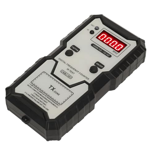 Remote Key Frequency Tester, 100MHZ to 1GHZ Infrared Remote Control Meter, Portable Key Fob Digital Counter for Access Control