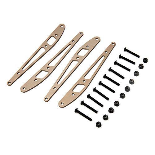 Axial Lower Link Plate Rear 4 RBX10 AXI334000 Electric Car/Truck Option Parts