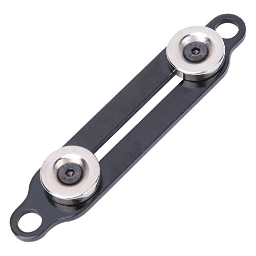 RiToEasysports RC Car Metal Holder, Magnet Mount for 1/10 RC Crawler Car Body Shell, Easy Installation with 4 Bolts