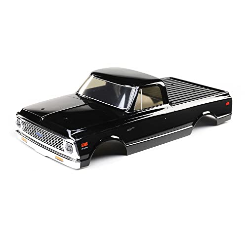 Losi 1972 Chevy C10 Pickup Body Set Black V100 LOS230101 Car/Truck Bodies Wings & Decals