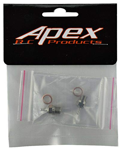 Heavy Duty Medium Hot (OS #7 Equivalent) Nitro Glow Plug - 2 Pack #9701
