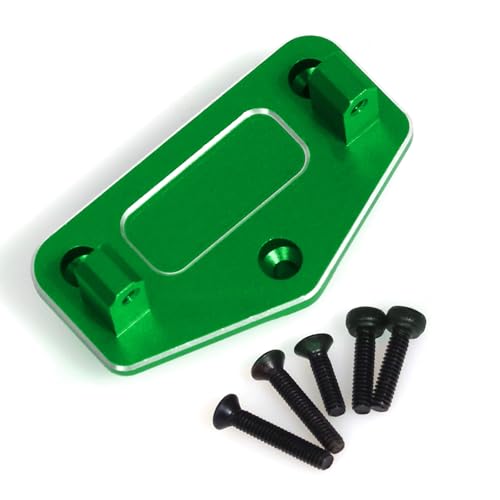 Aluminum Alloy Servo Fixed Seat RC Upgraded Parts for LOSI 1/18 Mini LMT 4X4 Brushed Monster Truck RTR-LOS01026 RC Car (Green) - color: Green