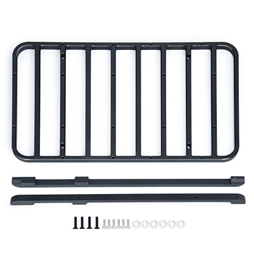MORLORDY Metal RC Roof Rack Luggage Rack Set for 1/10 Scale RC Crawler Car TRX4 2021 Bronco Upgrades