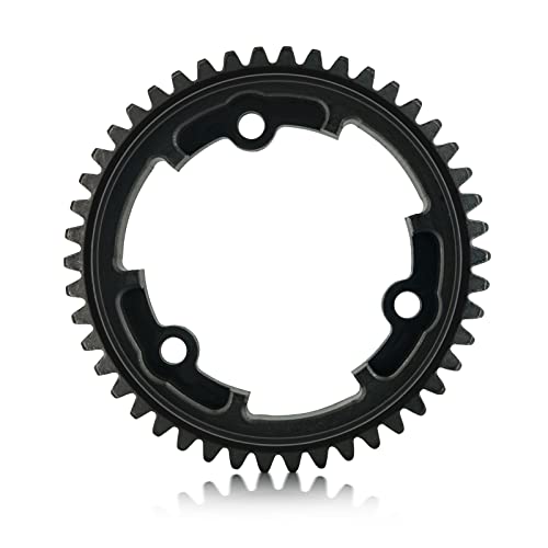 6448 46T 1 Mod Hardened Steel Spur Gear for Traxxas 1/10 E-Revo 2.0 VXL 1/5 X-Maxx Maxx 1/7 XO-1 (46T) - color: 46T