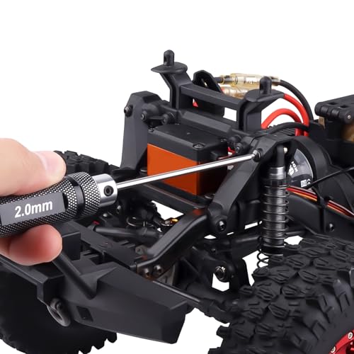7Pcs Hex Screwdriver Set 0.9mm 1.27mm 1.3mm 1.5mm 2.0mm 2.5mm 3.0mm Hex Driver Allen Wrench RC Tool Kit for RC Car Multi-Axis FPV Racing Drone RC Quadcopter Helicopter Models