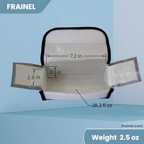 Battery Protect Bag 7x3 – Fireproof & Flame-Retardant Safety Gear | Lipo Guard Prevent Hazard Escalation