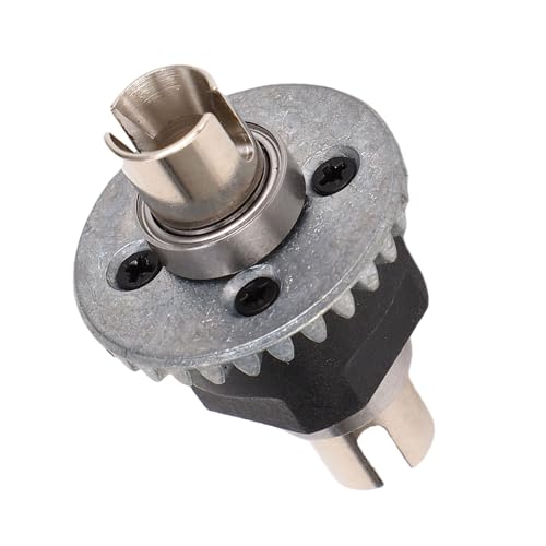 RC Car Differential Assembly, Durable Metal Diff Gear Set Replacement for Hobbyists, Racing Enthusiasts, and RC Vehicle Repair Scenarios