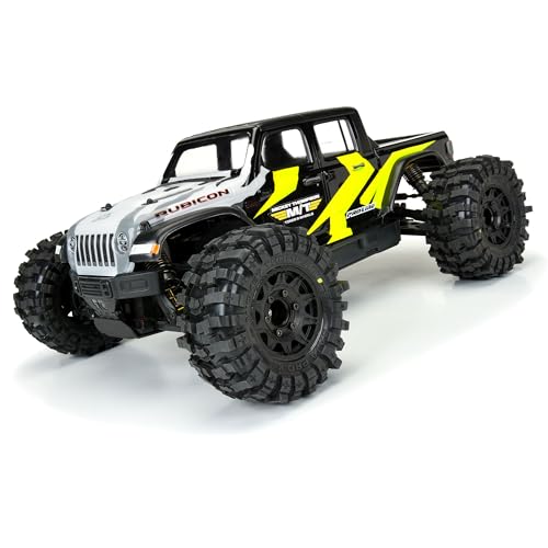 Pro-Line Racing Mickey Thompson Baja Pro X 2.8" Tires Mounted on Raid Black 6x30 Removable Hex 12mm & 14mm Wheels 2 for Big Rock™ 3S Granite™ 3S Stampede® 2 Wheel Drive & 4x4 and Other 1/10 Monster