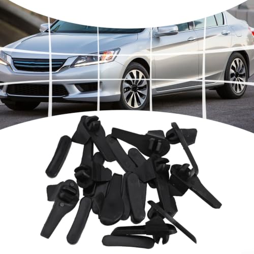 20pcs Nylon Mount Demount Wing for Duckhead Insert Tire Machine - Wheel Side Protector Black - Garage Equipment Accessory
