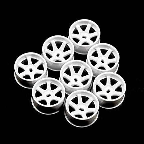 Yeah Racing WL-0146WH Plastic Rear Rim Set Offset 0+1+2+3 White : Mini-Z MA-020
