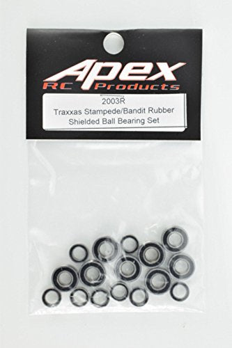 Rubber Ball Bearing Kit - Compatible with Traxxas Stampede & Bandit #2003R