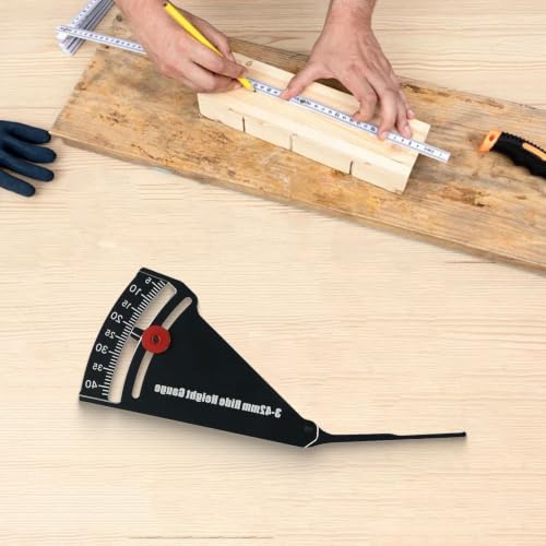 RC Car Ride Height Gauge 3-42mm Aluminum Setup Tool for Camber Toe in Alignment on Road Off Road Trucks Buggies