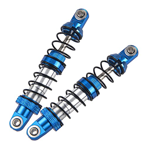 4Pcs ShareGoo Adjustable Metal Shock Absorber 70/80/90/100/110/120mm Damper Compatible with Traxxas TRX4 TRX6 G63 Axial SCX10 D90 90046 AXI03007 1/10 RC Rock Crawler (70mm Hole Distance) - size: 70mm Hole Distance