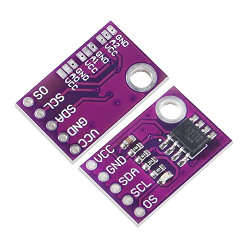 5PCS LM75 LM75A Temperature Sensor High Speed I2C IIC Interface High Precision Development Board Module