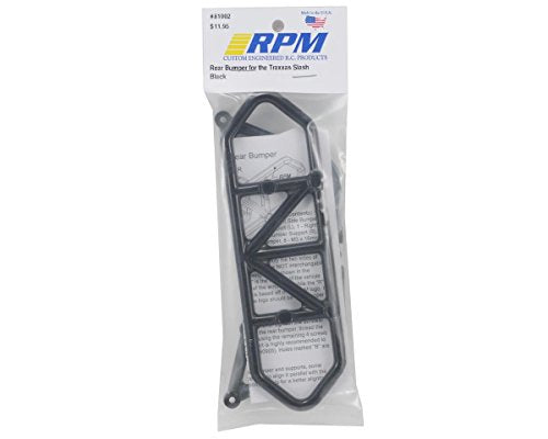 RPM R/C (BLACK) Front & Rear Bumper Set for Traxxas 2wd Slash