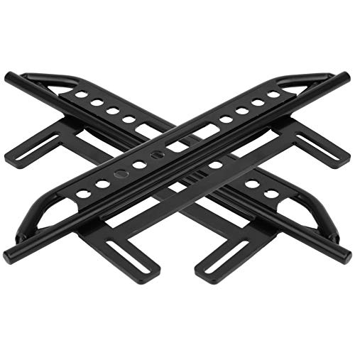 RC Metal Side Pedal, Metal Side Step Board Footboard Pedal Plate for Axial SCX10 II 90046 Crawler 1/10 RC Car