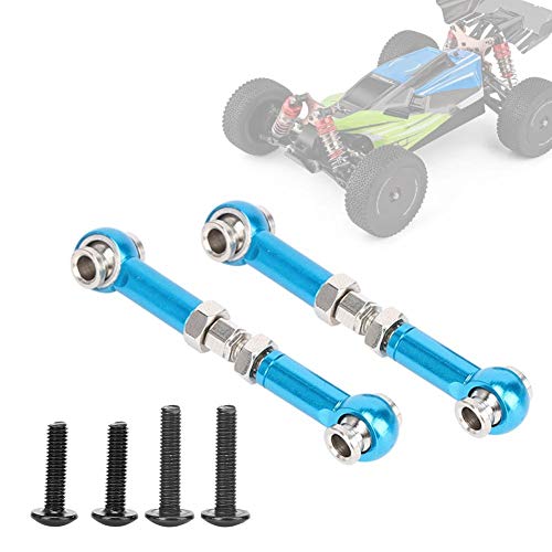 Life Pack of 2pcs RC Steering Linkage Rod Front Upper Suspension Arm Link Rod Compatible with WLtoys 1/14 144001 RC Car