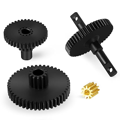 Steel Transmission Gear Pinion Set for 1/18 TRX4M Defender, Bronco, K10 High Trail, F150 RC Crawler Car Upgrade Parts - style: 40.3:1