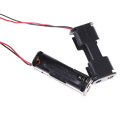 Replacement Part For 2pcs/lot Plastic AA Battery Storage Box For RC Car Model Wire Leads Parts Accessoies