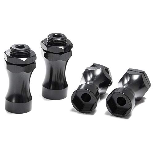 4Pcs 12mm to 17mm Wheel Hex Hub Adapter Conversion Extension for 1/10 1/8 RC Car