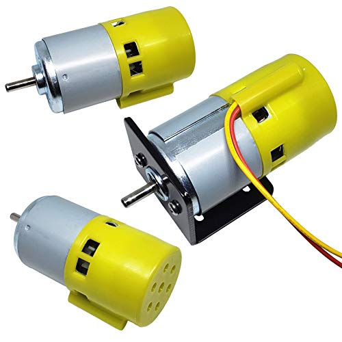 775 DC Motor DC 12V 7500-15000RPM & Bracket High Speed Large Torque Low Noise Gear Motor Electronic Component Motor Perfect for DIY Electric Power Tools - style: 775 motor