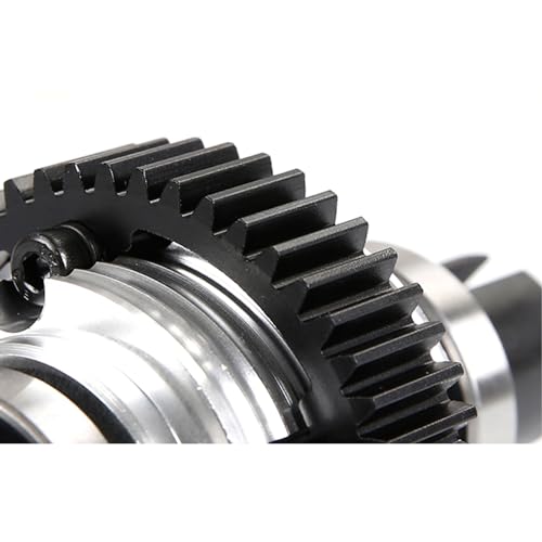 CNC Metal Complete Differential Diff.Gear Set (Silver) | for 1/5 Hpi Rofun Baha King Motor Rovan Baja 5B 5T 5Sc Truck Rc Car Parts - color: Silver