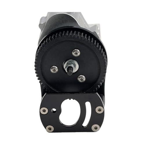 RC D90 Single Speed Transmission Gearbox,Aluminium Alloy RC Chassis,Suit for Gelande II FJ40 G2 D90 TF2 1/10 RC Crawler Upgrade Parts (Transmission)