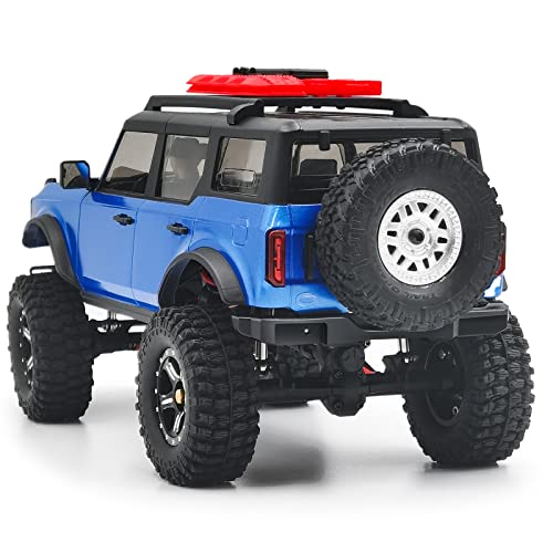 MOHERO Metal Rear Bumper RC Bumper for 1/24 Axial SCX24 AXI00006 RC Crawler Car Upgrade Parts - size: Rear