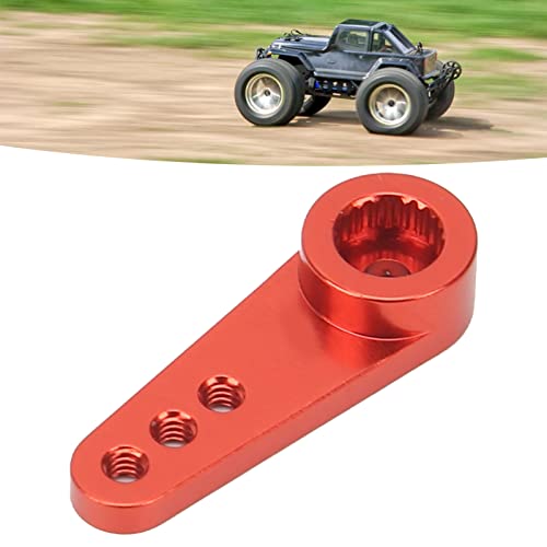 RC Servo Arm, Aluminum Alloy CNC Machined 21 Tooth Servo Horn for RC Cars Drones Robotics Model Building Enthusiasts