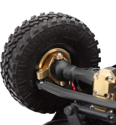 INJORA Brass Steering Knuckles for 1/24 RC Crawler Axial SCX24 AXI90081