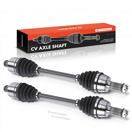 A-Premium Set of 2 Rear CV Axle Shaft Assembly | Compatible with Polaris Sportsman 550 850 1000 XP, Scrambler 850 1000 XP, Rear Left and Right, Replace# 1332642, 1332809 - style: Rear Driver and Passenger Side