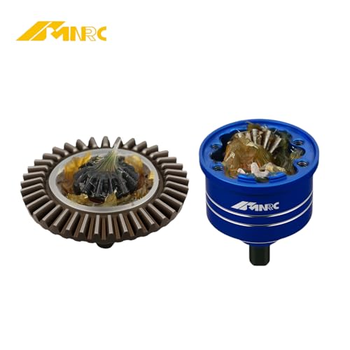 Alum 2PCS Front Rear Differential Diff Gear for 1/10 Slash 4x4 Hoss Stampede 4X4 Rustler F-150 4WD VXL Series Upgrades Part