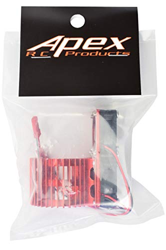 540/550 Aluminum Heat Sink W/Two 30mm Fans - 3 Colors to Choose from (Red)