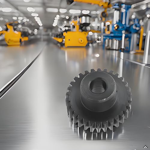 Steel Spur Gear, 0.8 Mod Spur Gear, 30 Tooth Steel Spur Gear Drive, 6mm D Bore, Industrial Hardware Part 4303 1006 0030, with Fine Craftsmanship, for RC Car Truck Gear Drive